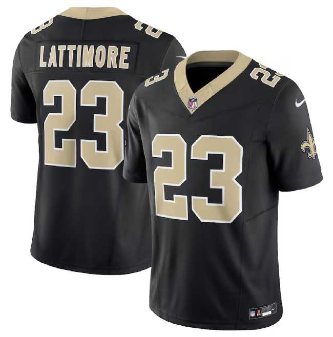 Men & Women & Youth New Orleans Saints #23 Marshon Lattimore Black 2023 F.U.S.E. Vapor Untouchable Limited Stitched Jersey->pittsburgh steelers->NFL Jersey